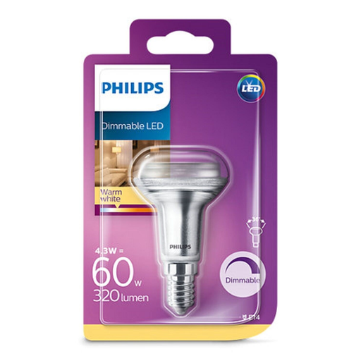 [8718696811559] PHILIPS Ampoule Led E14 Spot Blanc Chaud 4W