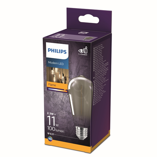 [8718699759650] PHILIPS Ampoule Led E27 Globe Blanc Chaud 11W
