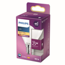 PHILIPS LED Bulb E14 Globe Warm White 25W per unit