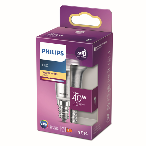 [8718699773793] PHILIPS LED Bulb E14 Spot Warm White 40W unit