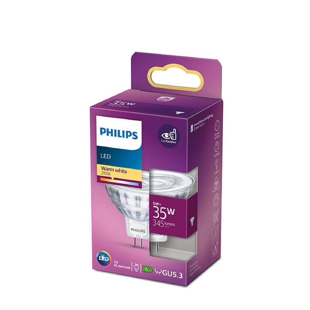 PHILIPS Bombilla LED GU5.3 35W Unidad