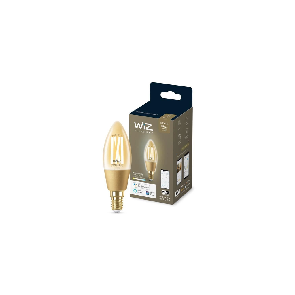 WIZ Connected Candle Bulb Variable White E14 25w