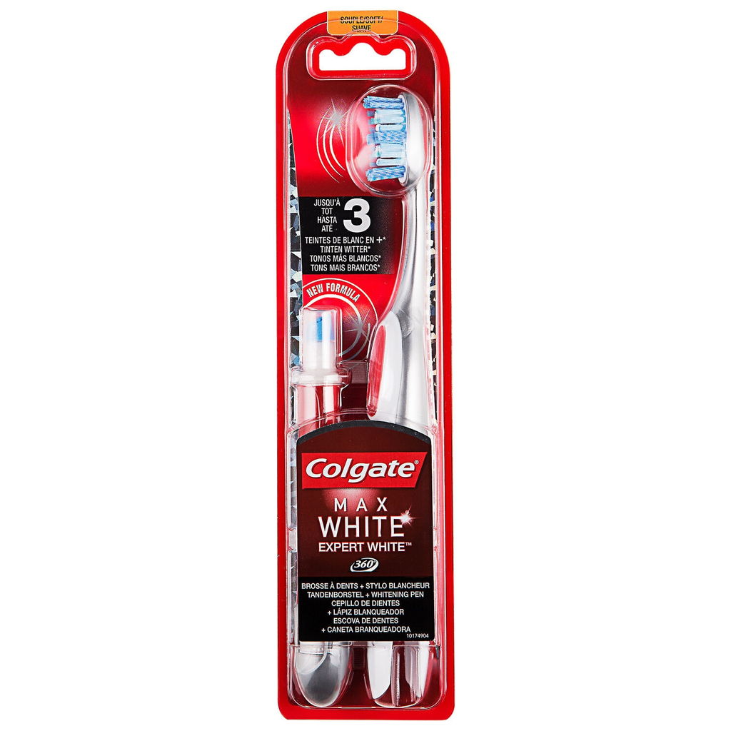 COLGATE White Soft Toothbrush + Whitening Pen