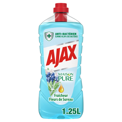 [8718951324534] AJAX Nettoyant Ménager Désinfectant Maison Pure Sureau 1,25 L