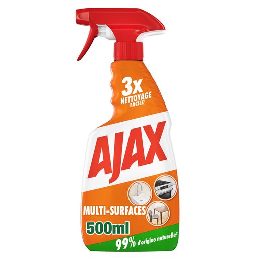 [8718951404304] AJAX Spray multi-surfaces 99% d'origine naturelle 500 ml