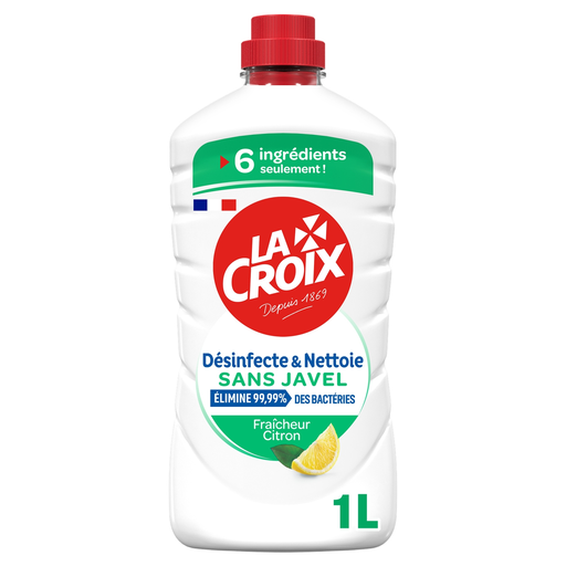 [8718951437227] LA CROIX Nettoyant ménager Multi-Surfaces 1 L