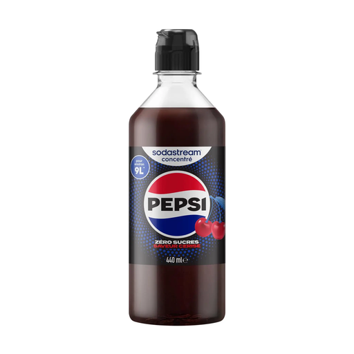 [8719128117805] SODASTREAM Pepsi Cherry Concentrate 440 ml