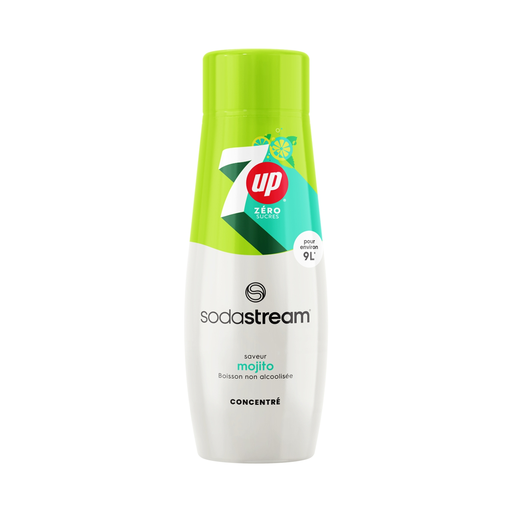 [8719128117829] SODASTREAM Concentré 7UP Saveur MOJITO ZÉRO SUCRES 440 ml