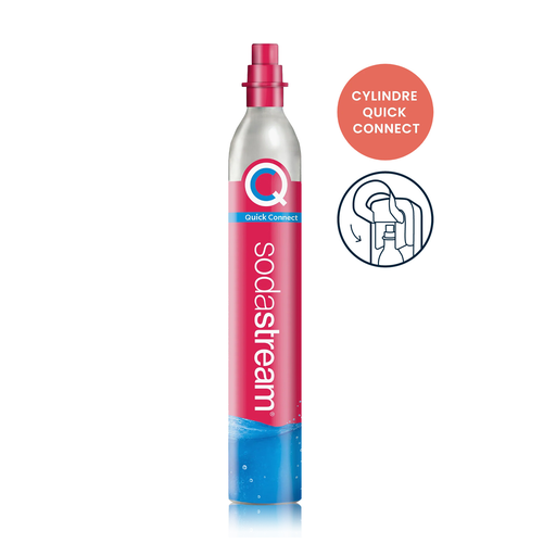 [8719128118499] SODASTREAM Cilindro de Gas CO2 adicional CQC rosa 60 L
