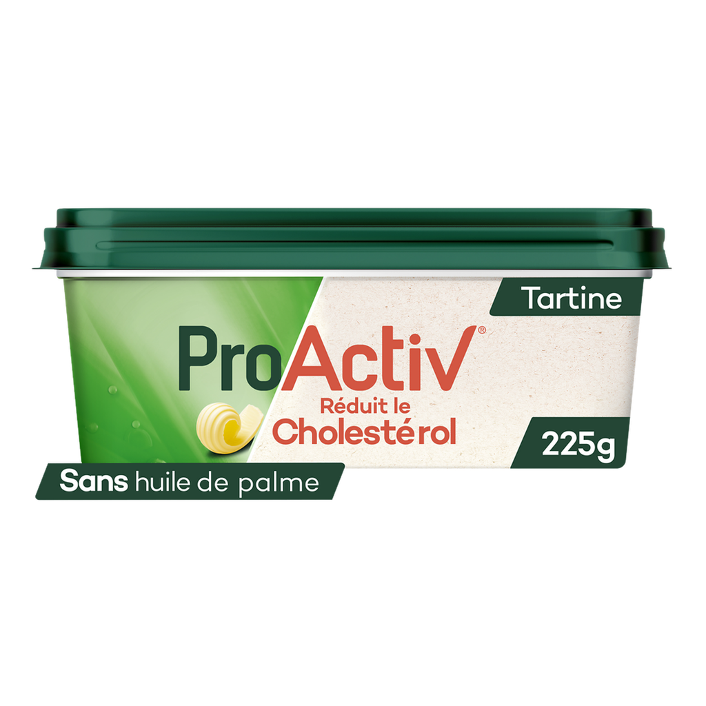 PROACTIV Margarina para barrar sem óleo de palma Reduz o colesterol 225 g