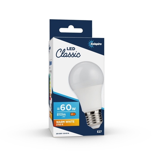 [8720039606098] SOLSPIRE LED Bulb 60W E27 1 unit