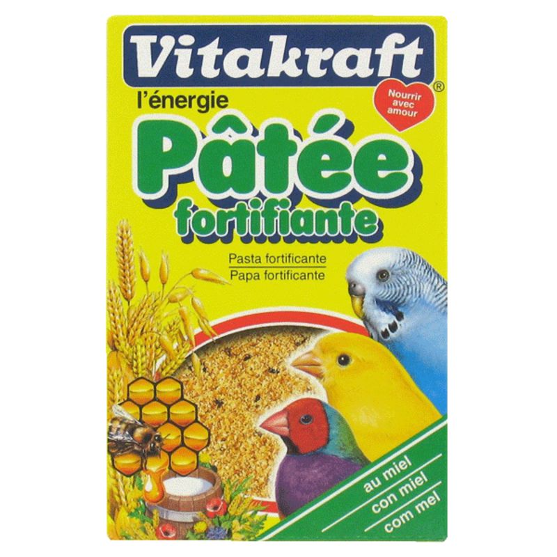 Vitakraft Pâtée Fortifiante Au Miel Pour Oiseau 100 Gr