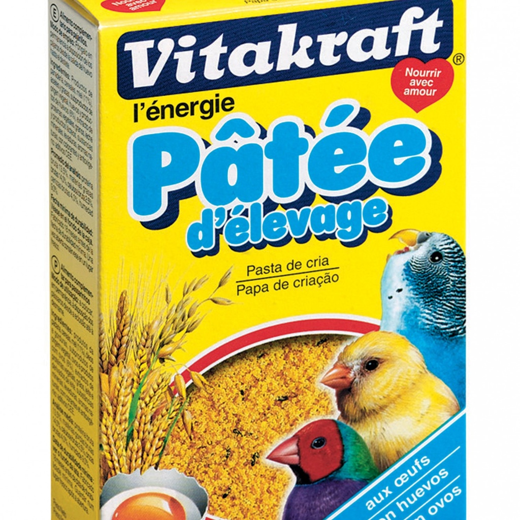 Vitakraft Pâtée D'Élevage Aux Oeufs La Boite De 100G