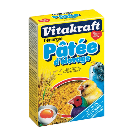 [3023619215594] VITAKRAFT Golosina Para Pájaros Exóticos Sin Colorantes Con Huevos, Miel Y Polen 100 g