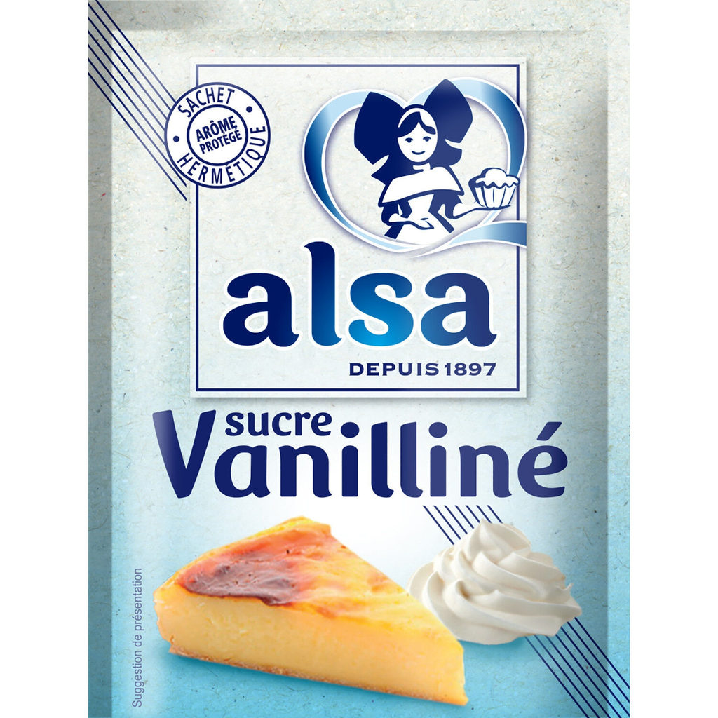 ALSA Açúcar Baunilhado 90 g