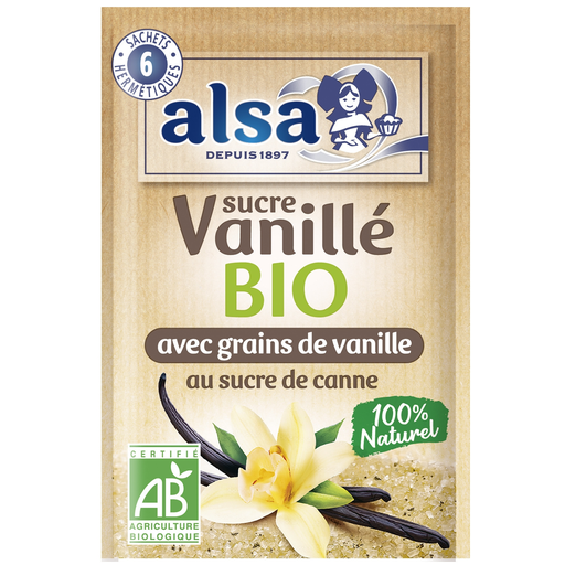[8722700206071] ALSA Açúcar baunilhado Bio 45 g
