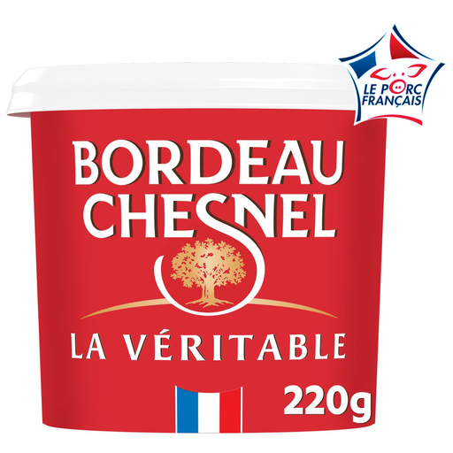 [3024720022422] BORDEAU CHESNEL Rillettes du Mans Pure Pork 220 g