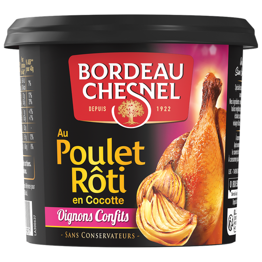 [3024720026901] BORDEAU CHESNEL Roasted Chicken Rillettes with Caramelized Onions 200 g