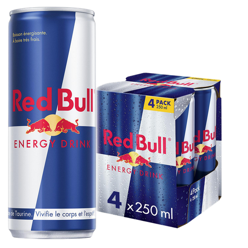 [9002490100490] RED BULL Energy Drink 4 x 25 cl