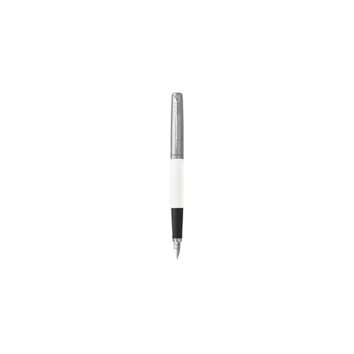 [3026980968717] PARKER Stainless Steel Fountain Pen White 1 Piece