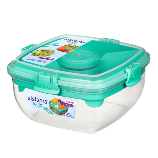 [9414202213563] SISTEMA Caixa de refeição Salad + talheres 1,1 L