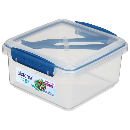 [9414202216526] SISTEMA Boîte repas Lunch Plus avec couverts 1,2 L