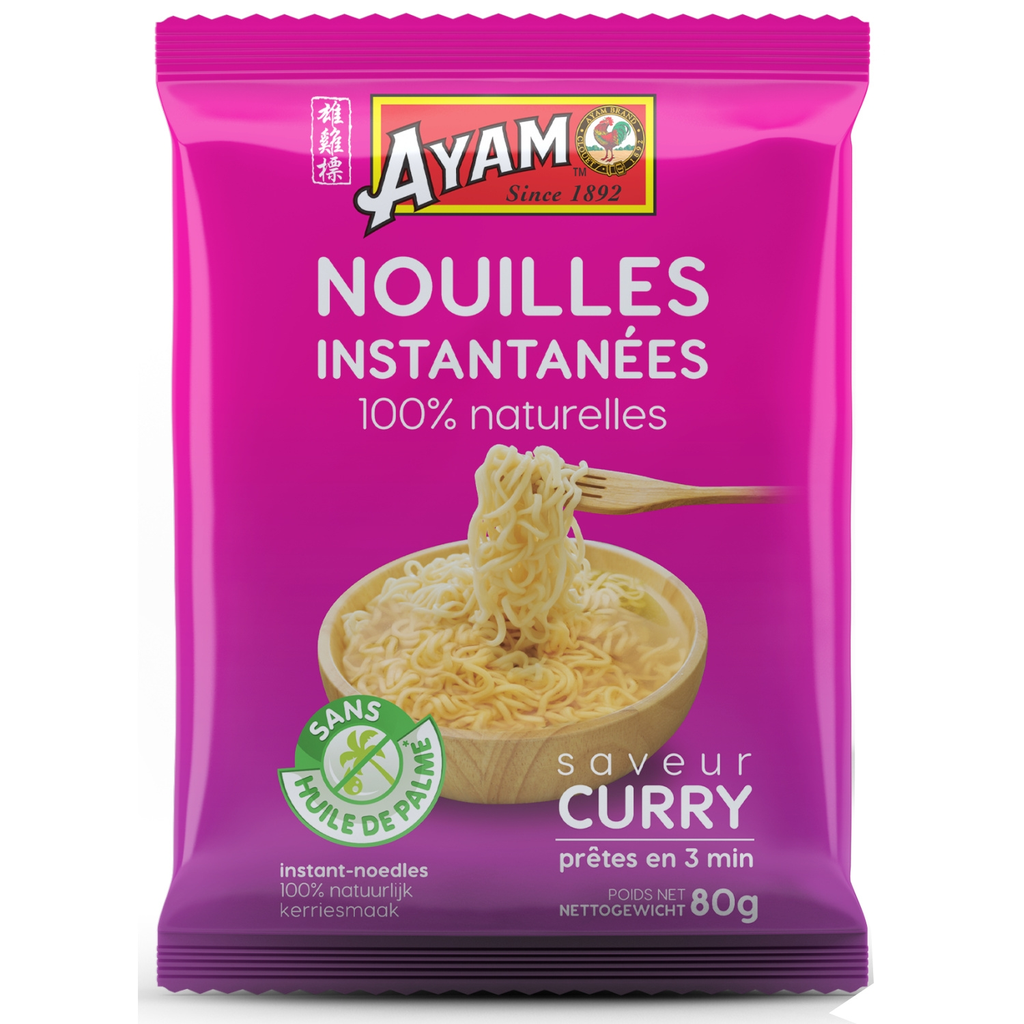 AYAM Instant Noodles Curry Flavor 80 g