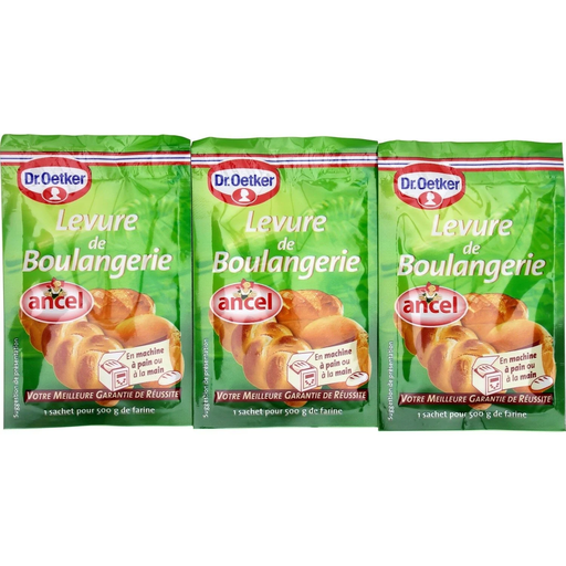 [3027030010806] ANCEL Levadura de panadería 3 sachets de 7 g