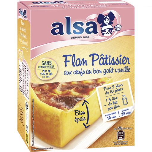 [3027030015139] ALSA Egg and Vanilla Pastry Flan Mix 740 g
