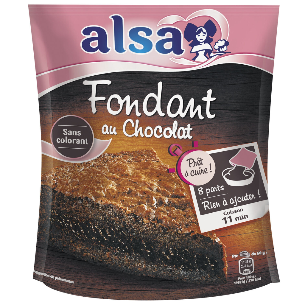 ALSA Chocolate Fondant Cake Mix 500 g