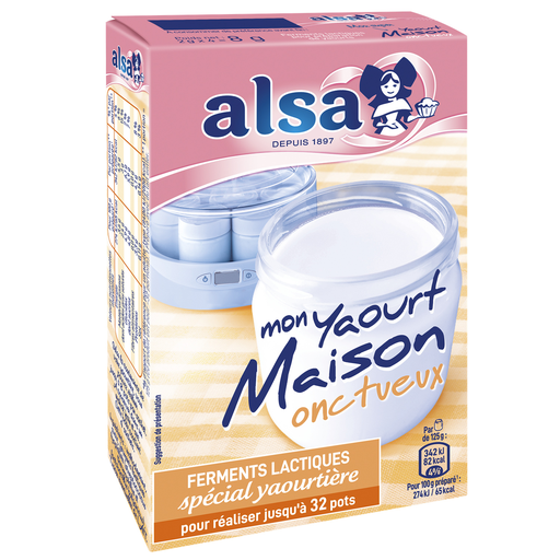 [3027030016464] ALSA Fermentos lácticos para iogurte caseiro 8 g