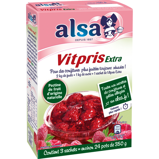 [3027030020119] ALSA Vitpris Extra Gelificante para mermelada 150 g