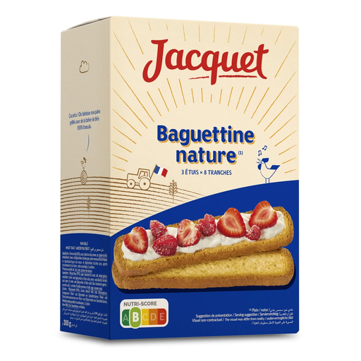 [3029330005810] JACQUET Soft Wheat Baguettine 300 g