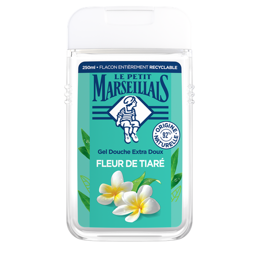 [3574661699493] LE PETIT MARSEILLAIS Gel de duche extra suave flor de tiaré 250 ml