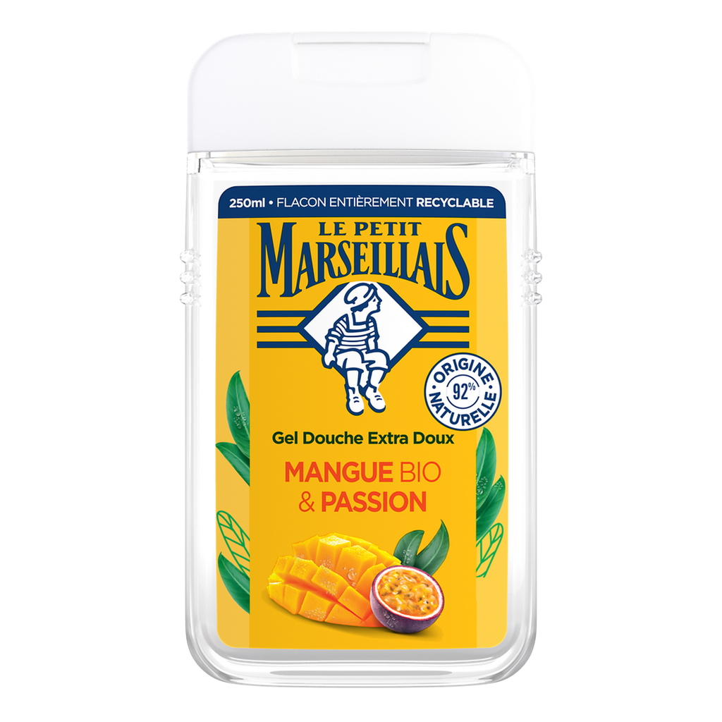 Le Petit Marseillais Gel Douche Extra Doux Mangue Bio & Passion 250Ml