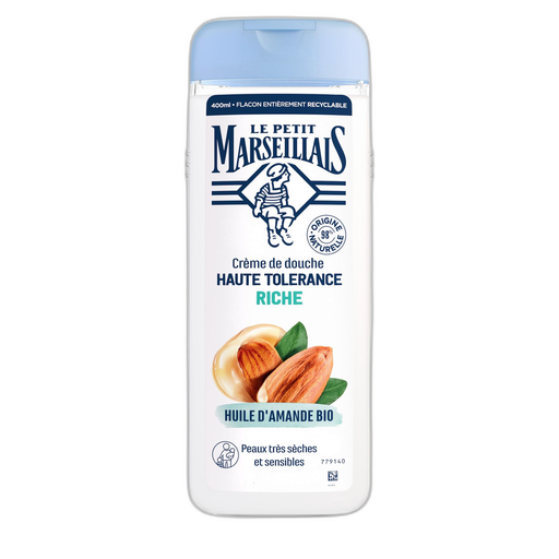 [3574661753362] LE PETIT MARSEILLAIS Almond Oil Shower Cream 400 ml