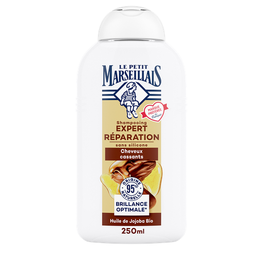 [3574661760650] LE PETIT MARSEILLAIS Champô Expert Reparação Óleo de Jojoba Bio 250 ml