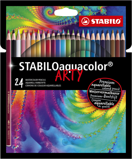 AQUACOLOR ARTY ASSORTIS X 24