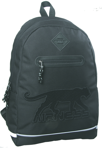 [3045050369575] AIRNESS Sac à Dos 1 compartiment Evan Noir le sac à dos