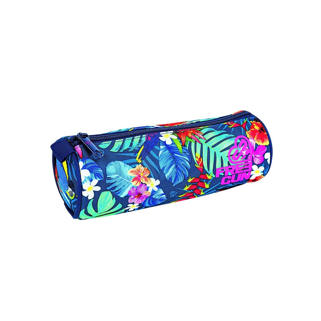 FREEGUN Estuche redondo exótico Miss la trousse