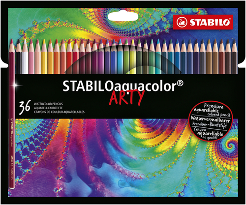 AQUACOLOR ARTY ASSORTIS X 36
