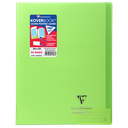 CLAIREFONTAINE Cahier Piqure Koverbook 24x32cm 96 Pages 5x5 Vert