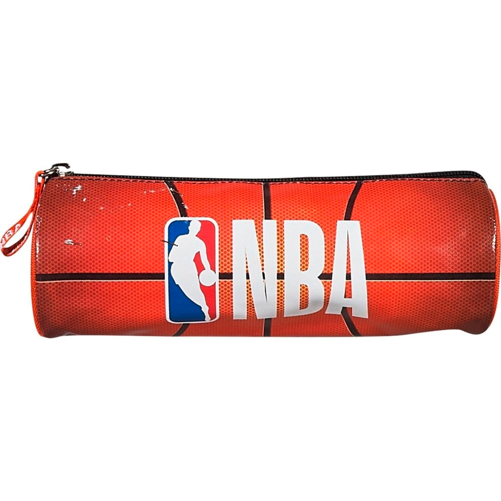 NBA Estuche redondo naranja la trousse