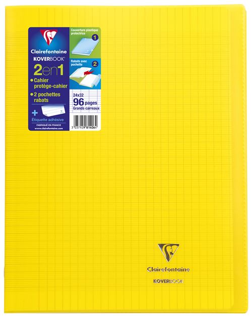 KBOOK 24X32 SEYES JAUNE