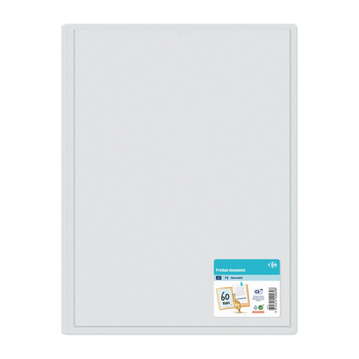 [3614614400698] CARREFOUR Dossier de capas A4 30 bolsas incolor