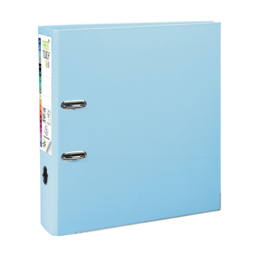 [3130630533023] EXACOMPTA Archivador de palanca PP Premium A4+ 80mm Azul claro