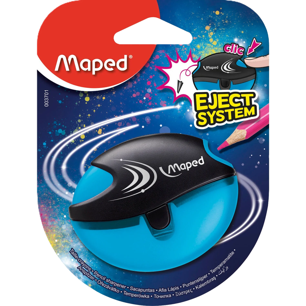 MAPED Pencil Sharpener 1 hole With reservoir Galactic le taille crayon