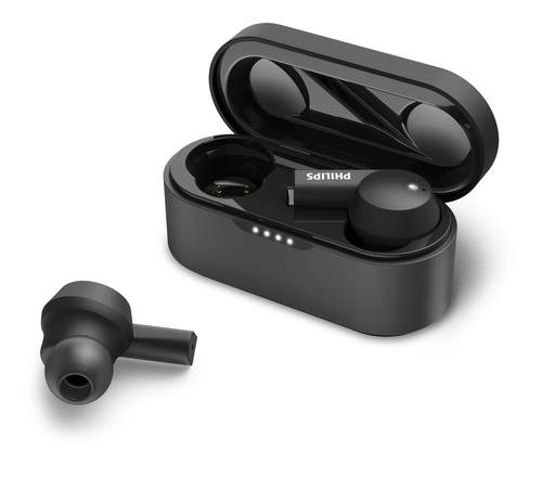[4895229110380] PHILIPS Écouteurs Sans Fil TAT5505BK/00 Noir