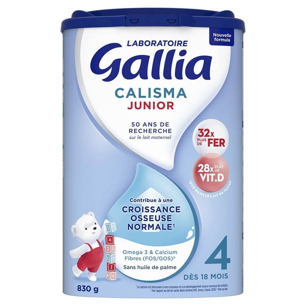 Gallia Calisma Junior 4Ème Âge Dès 18 Mois 830 G
