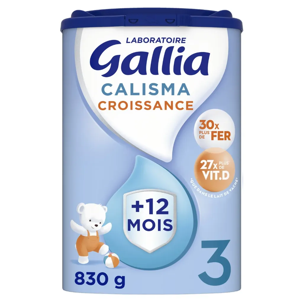 Gallia Calisma Lait de Croissance 3 dès 12 mois 830g